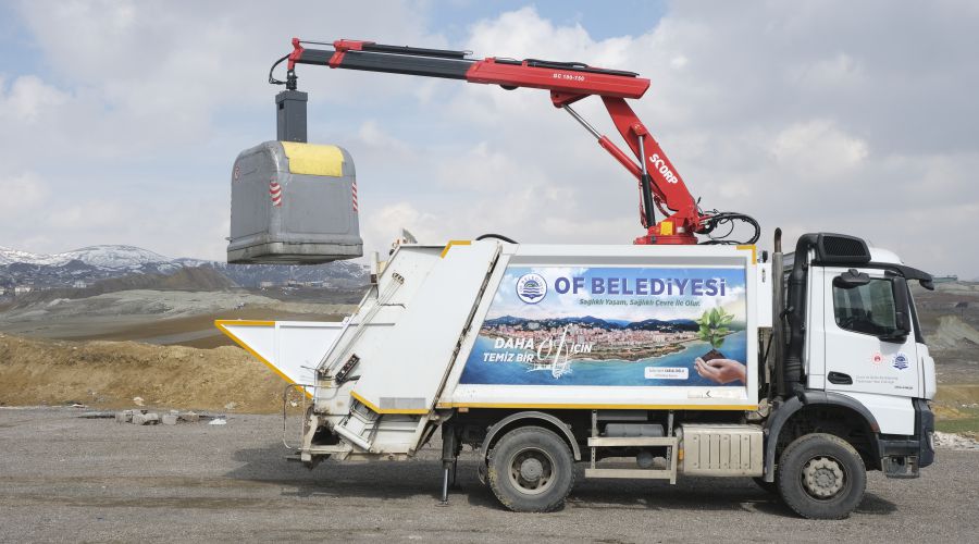 Çöp Toplama Vinçleri - SCORP CRANE